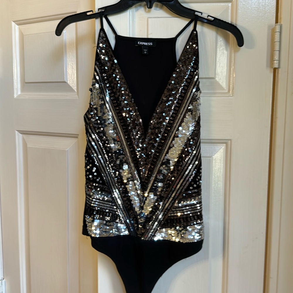 Express Sequence Bodysuit